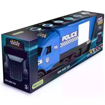 Wader: Magic Truck Action rendőrségi kamion - 79 cm - . kép
