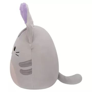 Squishmallows: Tally, den grå kat med kaninører plysdyr – 20 cm - .billede