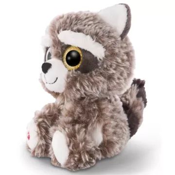 Nici: Clooney pluchen wasbeerknuffel - 15 cm - .afbeelding