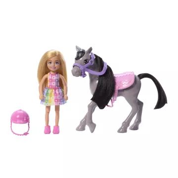 Barbie: Chelsea baba és pónija játékszett - . kép