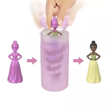 Disney hercegnők: Color Reveal meglepetés mini baba - Királyi parti - . kép