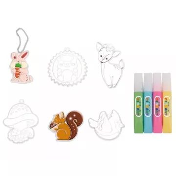 Csináld magad - Állatok kristály függődísz készítő szett - 15 db-os - . kép