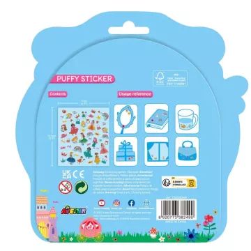 Prihodnost: Komplet 3D nalepk - 50 kos - .slika