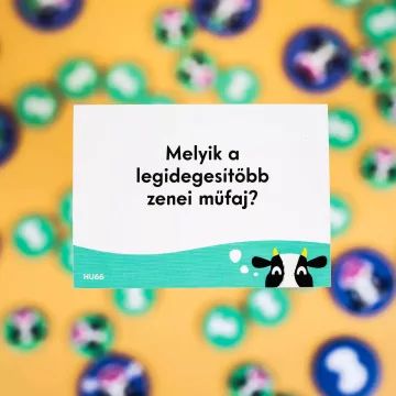 Kuddegeest gezelschapsspel - in het Hongaars - .afbeelding