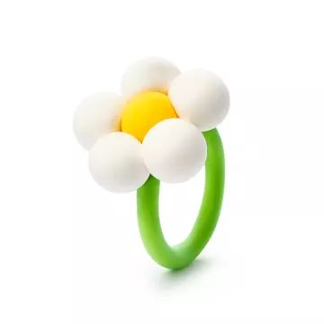 Hey Clay: Sada plastelíny na výrobu prsteňov Bijou – Kvety - .Obrázok