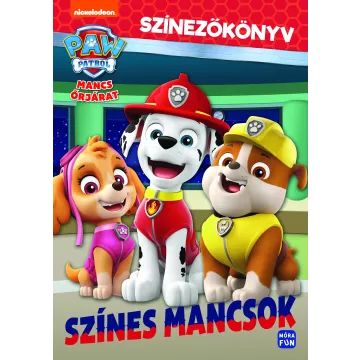 Patrulha Canina: Patas Coloridas - Livro de Colorir