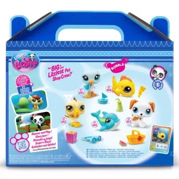 Littlest Pet Shop: Set figurica, serija 1 - 5 kom - Plaža - .slika