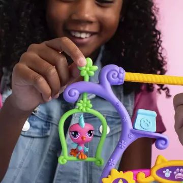 Littlest Pet Shop: Set de animale talentate cu 2 figurine, seria 1 - .foto