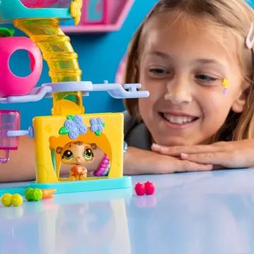 Littlest Pet Shop: žaidimų rinkinys „Mókagyár“ su 2 figūrėlėmis, 1 serija - .vaizdas