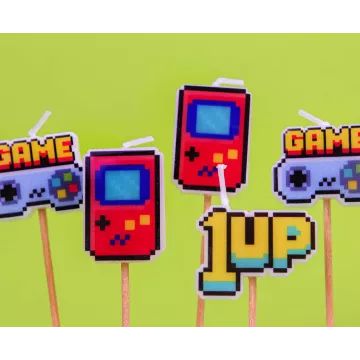 Game on gamer gyertya szett - 5 db-os - . kép