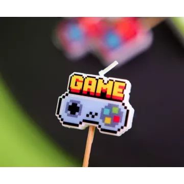Game on gamer gyertya szett - 5 db-os - . kép
