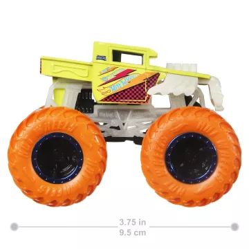 Hot Wheels: Sötétben világító Monster Trucks - Bone Shaker - . kép