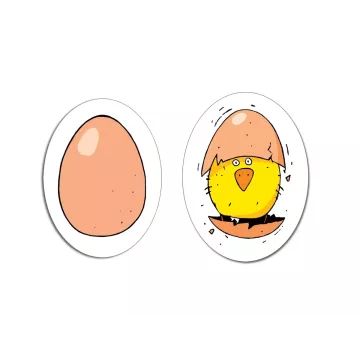 Djeco: Csip-csip Piou Piou tojáskeltető kártyajáték - . kép