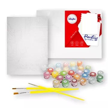 Maľovanie podľa čísiel - priateľstvo - 40 x 50 cm - .Obrázok