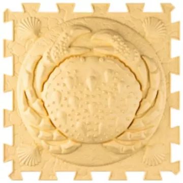 Ortho Puzzle: set van 12 sensorische orthopedische matten - Macaroons - .afbeelding