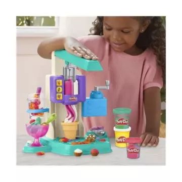 Play-Doh: Tęczowy zestaw do robienia lodów - .zdjęcie 