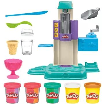 Play-Doh: Conjunto de brincar de gelados arco-íris - .Imagem