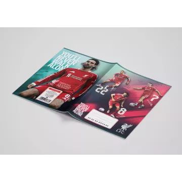 Liverpool: Kockasta bilježnica - 32 lista - A5 - .slika