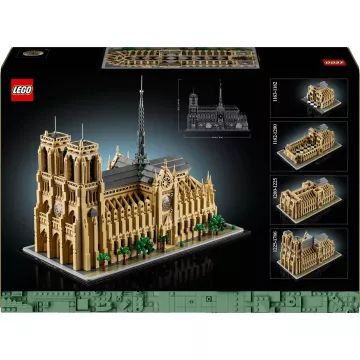 LEGO® Architecture Katedra Notre-Dame w Paryżu 21061 - .zdjęcie 