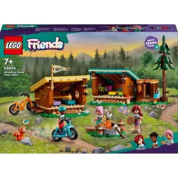 LEGO® FRIENDS: Wygodne chaty na obozie przygód 42624 - .zdjęcie 