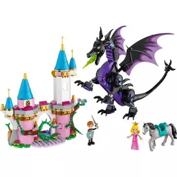 LEGO® DISNEY PRINCESS: Demóna sárkány formájában 43240 - . kép