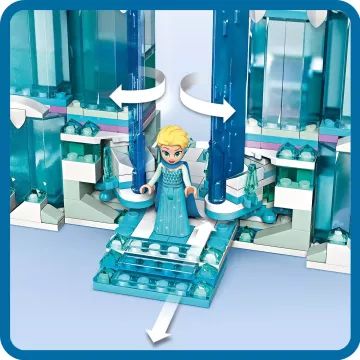 LEGO® DISNEY PRINCESS: Elzos ledo rūmai 43244 - .vaizdas