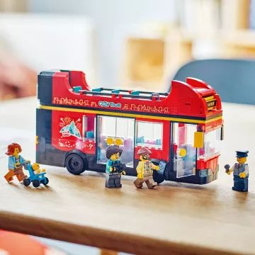 LEGO® City Ônibus turístico vermelho de dois andares 60407 - .Imagem