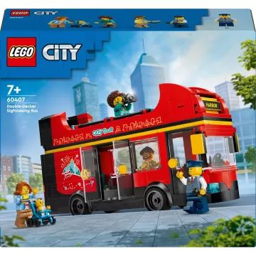 LEGO® City Ônibus turístico vermelho de dois andares 60407 - .Imagem