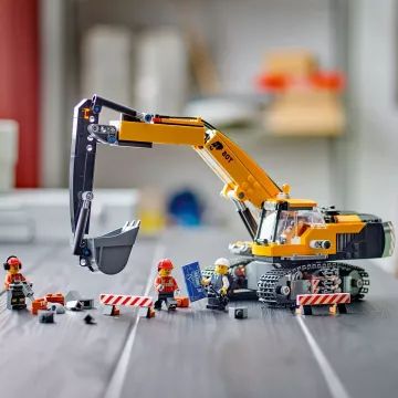 LEGO® City: Sárga markológép játék exkavátor 60420 - . kép