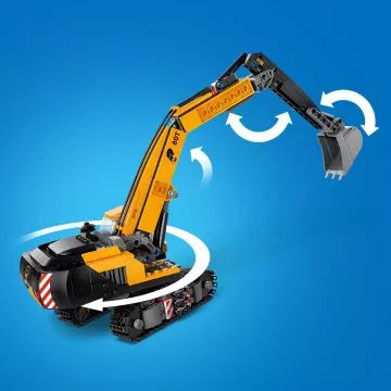 LEGO® City: Sárga markológép játék exkavátor 60420 - . kép