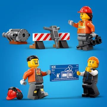 LEGO® City: Sárga markológép játék exkavátor 60420 - . kép