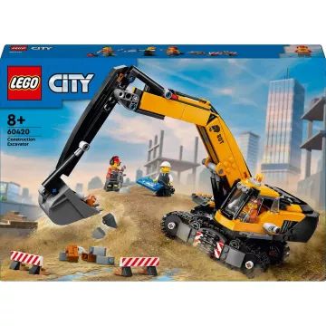 LEGO® City: Sárga markológép játék exkavátor 60420 - . kép