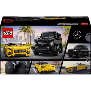 LEGO® Speed Champions Mercedes-AMG G 63 și Mercedes-AMG SL 63 76924 - .foto