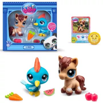 Littlest Pet Shop: Figurki z zestawu Impreza na farmie - 2 szt. - .zdjęcie 