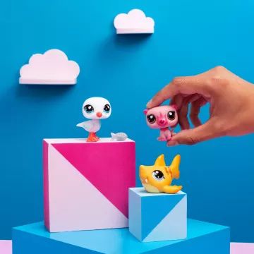 Littlest Pet Shop Figura szett - Szigeti kaland - 3 darabos - . kép