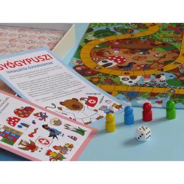 Pupicul uzdrawiający - gra planszowa w języku węgierskim - .zdjęcie 