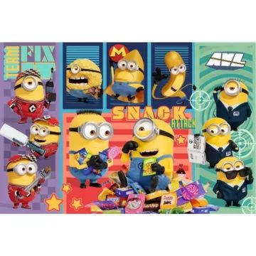 Trefl: Puzzle 160 elementów - Zabawa Minionków - .zdjęcie 