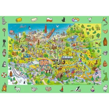 Trefl: Spy Guy Polen puzzel - 100 stukjes - .afbeelding