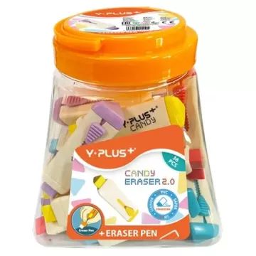 Y-Plus+ Candy vysouvací, plastová guma - různé druhy - .obrázek