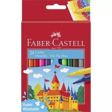 Faber-Castell: Σετ μαρκαδόρων Castle - 24 τεμάχια