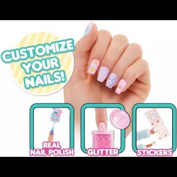 L.O.L. Surprise: Körömstúdió és kávézó játékszett - . kép