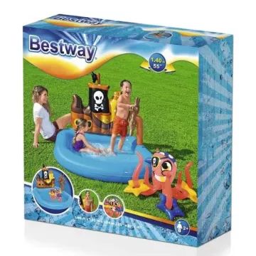 Bestway: Kuģo, kuģi ūdens rotaļlaukums - 140 x 130 x 104 cm - .attēls