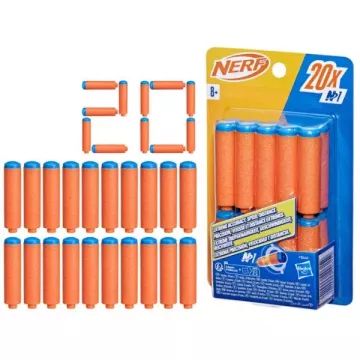 Nerf: Balas de esponja N1 - pacote com 20 unidades - .Imagem