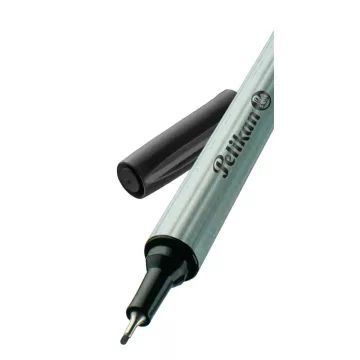 Pelikan: Fineliner 96 peenevilt pliiats, 0,4 mm - must - .pilt