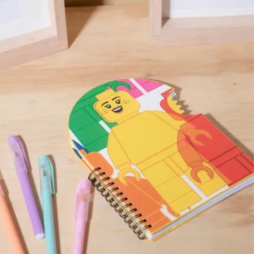 LEGO: Spirálos, keményfedeles füzet - A5-ös - . kép