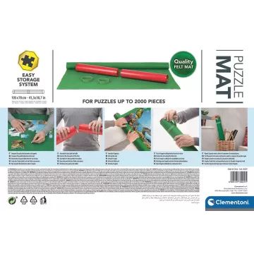 Clementoni: Alfombrilla enrollable para puzles - .imagen