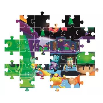 Clementoni: Stumble Guys seria 3 - puzzle 180 elementów z naklejkami - .zdjęcie 