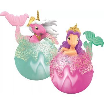 Bombe de bain surprise avec des poneys sirènes - .image