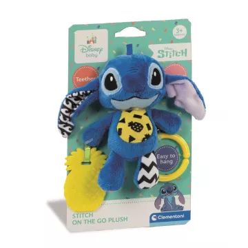 Clementoni: Stitch plüssfigura csörgővel - . kép