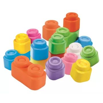 Clemmy: Cuburi de construcție moi pentru bebeluși - set de 20 buc. - .foto
